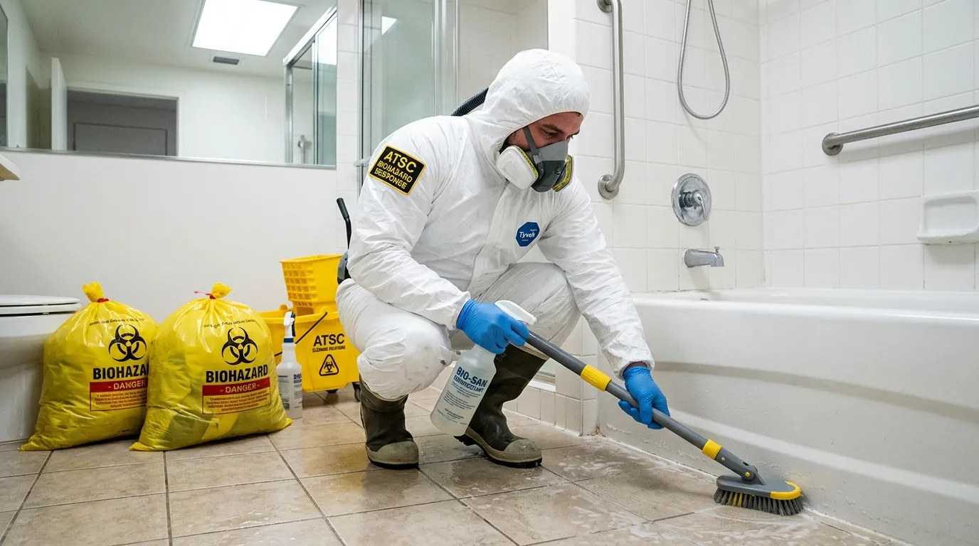 Decontamination equipment deployed for Blood Cleanup in Medway